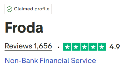 Froda på Trustpilot Froda på Trustpilot